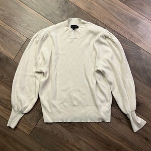 Banana Republic balloon sleeve sweater